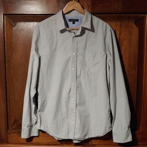 Banana Republic Blue Tailored Slim Fit Dress Shirt